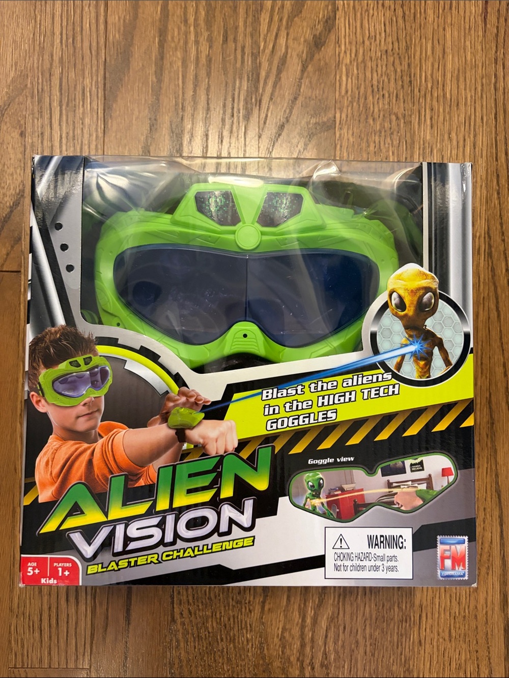 Alien Vision Blaster Challenge